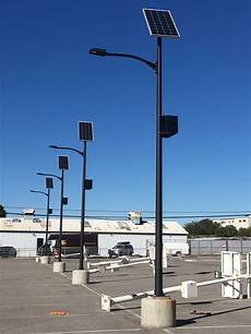 Solar Parking Lot Light