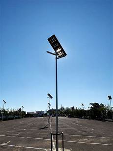 Solar Parking Lot Light