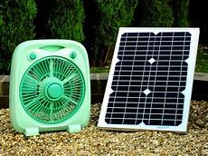 Solar Powered Fan