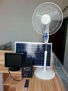 Solar Rechargeable Fan